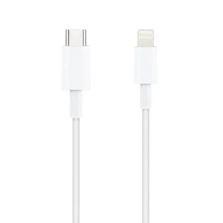 Nanocable Cable USB-C Macho a Lightning Macho 2 Metros - Blanco